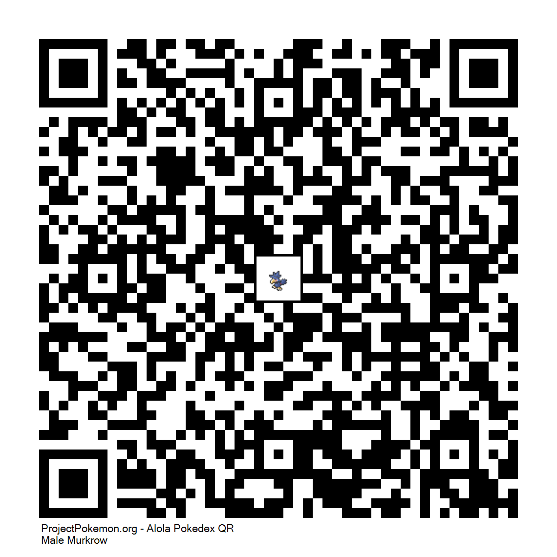 Cdigo QR de Murkrow